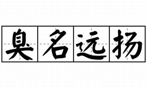 臭名远扬造句大全三年级_臭名远扬造句大全